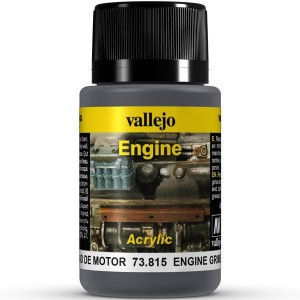 Weathering effects, Engine ( suciedad en motor ). Bote de 40 ml. Marca Vallejo. Ref: 73.815. 2