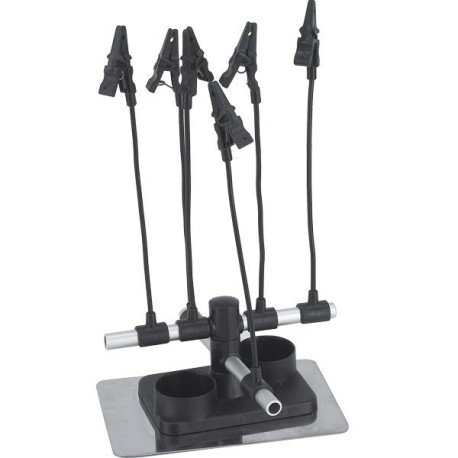 Soporte para pintar piezas con 6 pinzas. Marca Dismoer. Ref: 26162.