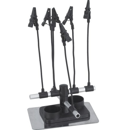 Soporte para pintar piezas con 6 pinzas. Marca Dismoer. Ref: 26162.