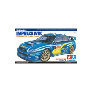 Coche Subaru Impreza WRC Monte carlo ´05. Escala 1:24. MarcaTamiya. Ref: 24281.