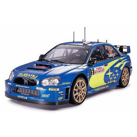 Coche Subaru Impreza WRC Monte carlo ´05. Escala 1:24. MarcaTamiya. Ref: 24281.
