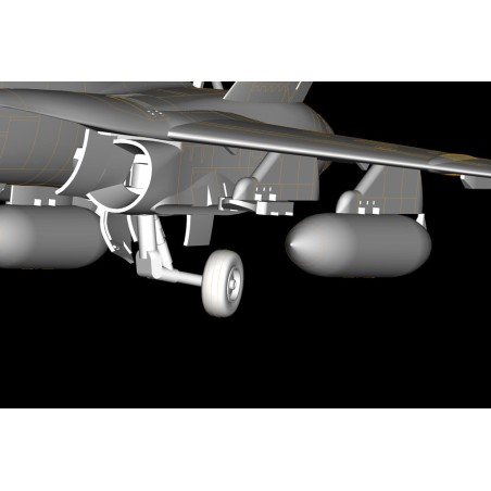 McDonnell Douglas F/A-18A Hornet. Contiene calcas españolas. Escala 1:72. Marca Hobby boss. Ref: 80268E.