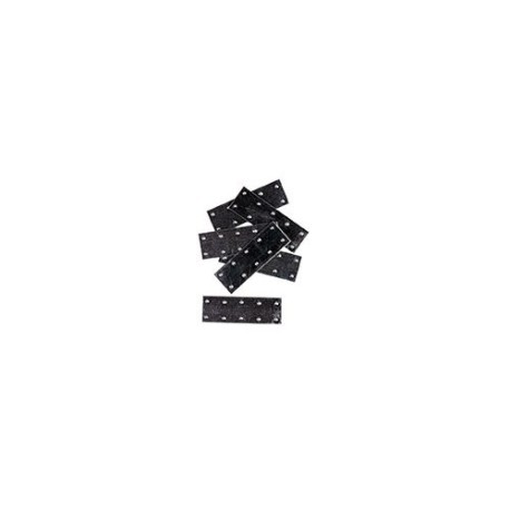 Chapas de aluminio, 25 x 10 mm ( 100 uds ). Marca Artesanía Latina. Ref: 8838.