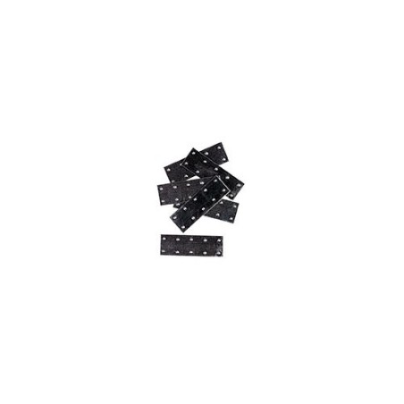 Chapas de aluminio, 25 x 10 mm ( 100 uds ). Marca Artesanía Latina. Ref: 8838.