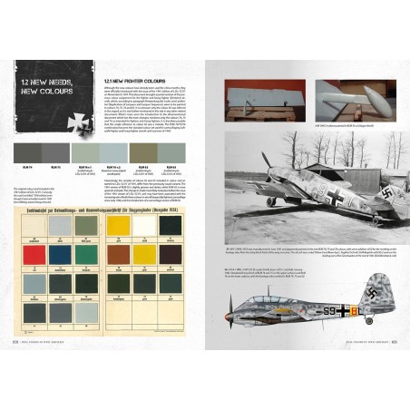 Libro de los colores reales de la WWII para aircraft. Marca AK Interactive. Ref: AK290.