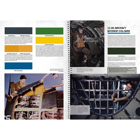 Libro de los colores reales de la WWII para aircraft. Marca AK Interactive. Ref: AK290.