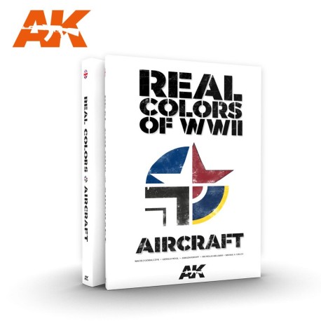 Libro de los colores reales de la WWII para aircraft. Marca AK Interactive. Ref: AK290.