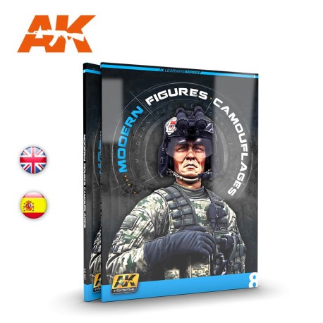 AK LEARNING 8: Modern Figures Camouflages. Marca AK Interactive. Ref: AK248.
