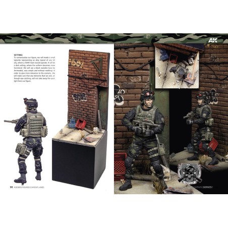 AK LEARNING 8: Modern Figures Camouflages. Marca AK Interactive. Ref: AK248.