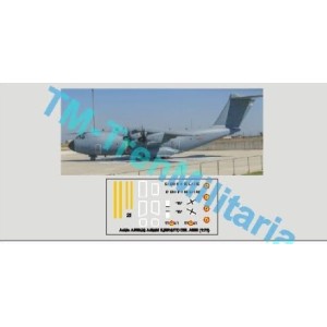 Calcas Airbus A400M "31-21". Gris del ejercito del aire. Escala 1:72. Marca Trenmilitaria. Ref: 000_4918.
