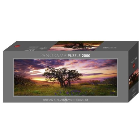 Oka Tree, 136x48 cm. Puzzle horizontal, 2000 pz. Marca Heye. Ref: 29472.