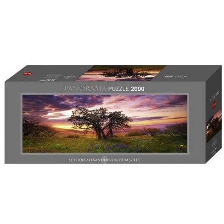 Oka Tree, 136x48 cm. Puzzle horizontal, 2000 pz. Marca Heye. Ref: 29472.