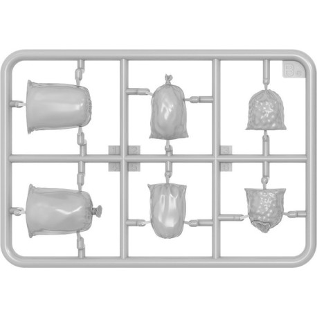 Set Equipaje 1930-40s. Escala 1:35. Marca Miniart. Ref: 35582.