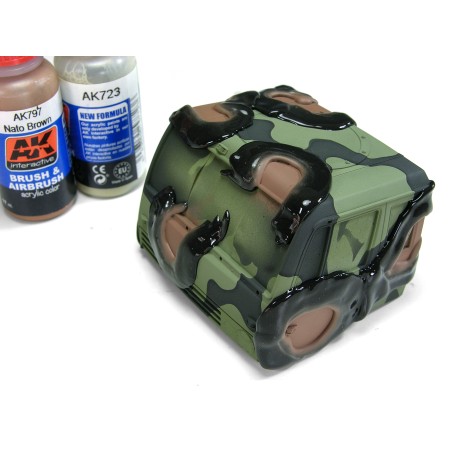 CAMOUFLAGE ELASTIC PUTTY. Cantidad 80 gr. Marca AK Interactive. Ref: AK8076.