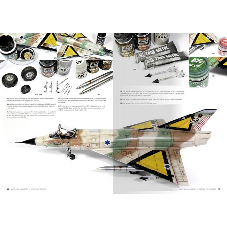 Revista Aces High Nº 15, FRENCH JET FIGHTERS. Marca AK Interactive. Ref: AK2932.