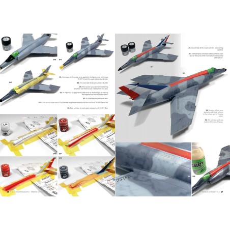 Revista Aces High Nº 15, FRENCH JET FIGHTERS. Marca AK Interactive. Ref: AK2932.