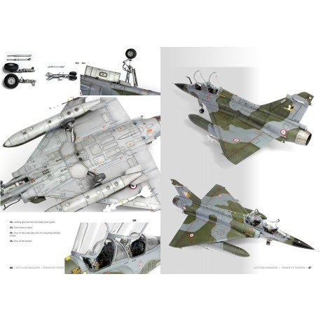Revista Aces High Nº 15, FRENCH JET FIGHTERS. Marca AK Interactive. Ref: AK2932.