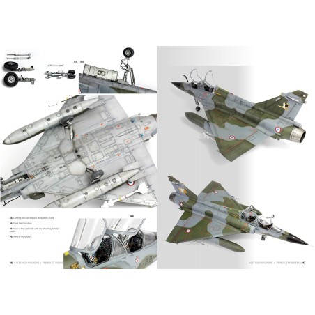 Revista Aces High Nº 15, FRENCH JET FIGHTERS. Marca AK Interactive. Ref: AK2932.