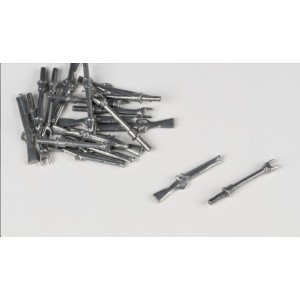 Cetreras o espinarga de metal, 25 mm ( 2 unds. ). Marca Amati. Ref: 4151/01. 2