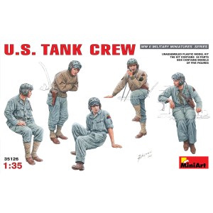 Figuras para tanques U.S. de la WWII. Escala 1:35. Marca Miniart. Ref: 35126.