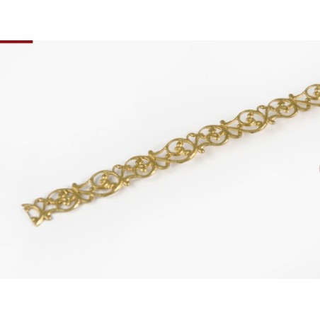 CENEFA DE LATON (C)  de 8 x 237 mm.. Marca Amati. Ref: 5500/03.