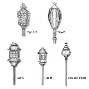 Decoración en metal, Fanal tipo A de popa, 22 mm. Marca Amati. Ref: 4330/01. 2