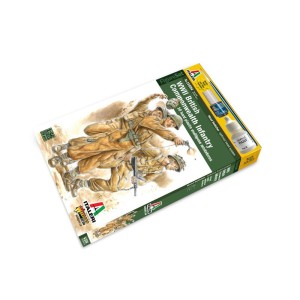 Commonwealth infantry, Britanicos WWII. Escala 1:56. Marca Italeri. Ref: 15604.