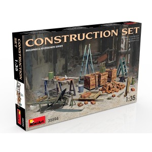 Set de construcción. Escala 1:35. Marca Miniart. Ref: 35594.