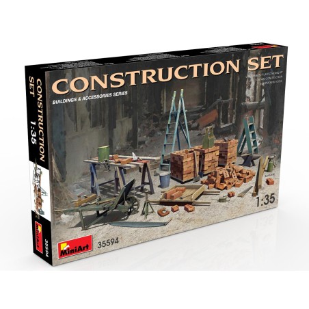 Set de construcción. Escala 1:35. Marca Miniart. Ref: 35594.