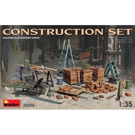 Set de construcción. Escala 1:35. Marca Miniart. Ref: 35594.
