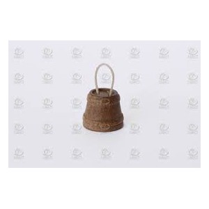 BALDE DE NOGAL CON ASA, dimensiones 8 mm. Paquete de 2 unidades. Marca Amati. Ref: 4146/08.