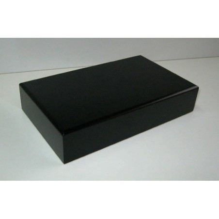 PEANA 40 mm Rectangular, 20 x 12 cm, lacado negro. Marca Peanas.net. Ref: 9001.