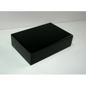 PEANA 40mm Rectangular, 15x10cm, lacado negro. Marca Peanas.net. Ref: 9000.