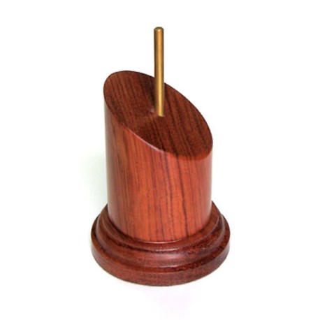PEANA PEDESTAL Inclinado4,5 cm negro. Marca Peanas.net. Ref: 5001.