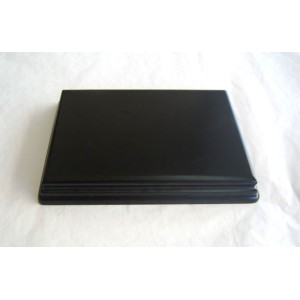 PEANA Rectangular 22 mm Altura, parte superior 22 x 15 cm, Fabricada en MDF , lacado Negro. Marca Peanas.net. Ref: 8051N.
