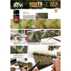 Efecto tierra humeda. Bote de 35 ml. Marca AK Interactive. Ref: AK078. 2
