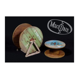 Bobinas industriales Set B. Escala 1:35. Marca Macone. Ref: MAC35122.