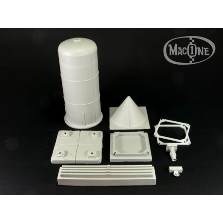 Silo y tabla de lijado gratis. Escala 1:35. Marca Macone. Ref: MAC35167.