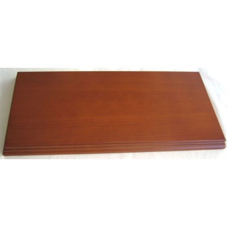 PEANA Rectangular 20 mm Altura, Rect. 70 x 22.5 cm, Fabricada en MDF , lacada Avellana. Marca Peanas.net. Ref: ESPECIAL-A