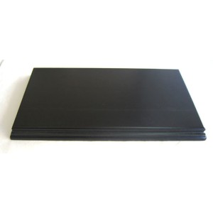 PEANA Rectangular 22 mm Altura, parte superior 30 x 16 cm, Fabricada en MDF , lacado Negra. Marca Peanas.net. Ref: 8052N.