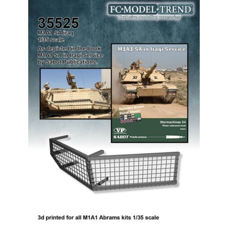 M1A1 Iraqi. Escala 1:35. Marca FCmodeltrend. Ref: 35525.
