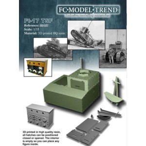 Renault FT-17 TSF. Escala 1:35. Marca FCmodeltrend. Ref: 35457.