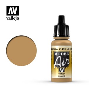 Acrilico Model air, US Tierra Amarilla, US earth yellow. Bote 17 ml. Marca Vallejo. Ref: 71.291.