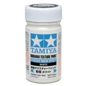 Efecto nieve en polvo, Powder Snow Effect. Marca Tamiya. Ref: 87120.