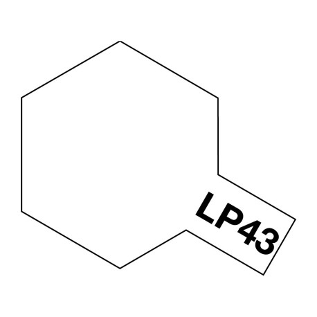 Lacquer paint, Pearl white, (82143). Bote 10 ml. Marca Tamiya. Ref: LP-43 ( LP43 ).