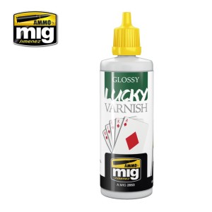 Barniz Acrílico Glossy. Bote 60 ml. Marca Ammo Mig. Ref: AMIG2053.