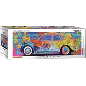 Beetle splash. Puzzle panorámico, 1000 pz. Marca Eurographics. Ref: 6010-5441.
