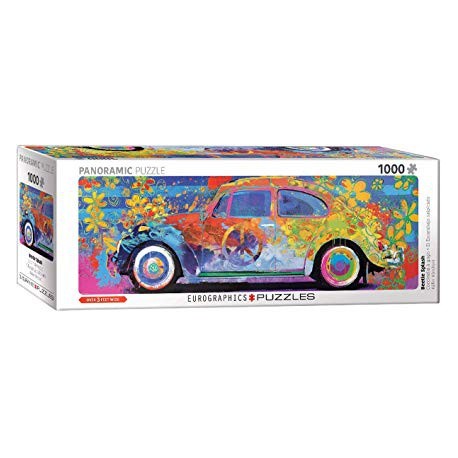 Beetle splash. Puzzle panorámico, 1000 pz. Marca Eurographics. Ref: 6010-5441.