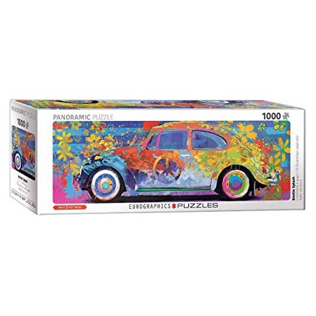 Beetle splash. Puzzle panorámico, 1000 pz. Marca Eurographics. Ref: 6010-5441.