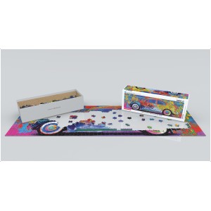 Beetle splash. Puzzle panorámico, 1000 pz. Marca Eurographics. Ref: 6010-5441. 2